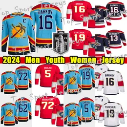 #16 Aleksander Barkov Reverse Retro hockey jersey #19 Matthew Tkachuk Vladimir Tarasenko Oliver Ekman-Larsson Sergei Bobrovsky Aaron Ekblad Brandon Montour jerseys