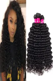 8a Remy Peruvian Malaysian Brazilian Virgin Hair Weave 다발 직선 바디 웨이브 느슨한 파도 깊은 파도 변태 곱슬 머리 곱슬 머리 exte1156241