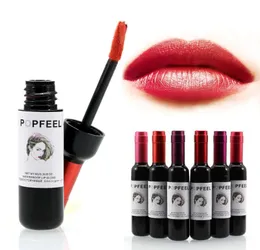 New Red Wine Bottle Lips Makeup Moisturizer Long Lasting Lip Gloss Matte Liquid Lipstick Waterproof Lip Tint Cosmetic2366311