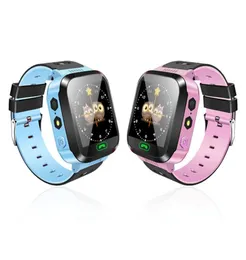 Y21 GPS Smart Watch per bambini AntiLost Torcia elettrica Baby Smart Orologio da polso SOS Chiamata Localizzazione Dispositivo Tracker Bracciale Sicuro per iOS Android9466684