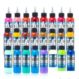 Tattoo Giths Fusion 16 Color Ink Set Pigment Supplies Dervent Supplies 30ml Drop Drop Droper Health Beauty Tattoos Art Body DH7YF dhyap