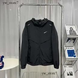 Stones Island Men's Nylon Long Sleeve Zipper Quality Tops Thin Hooded Sportwear Loose Outdoor Jacket Active Jogging Jacket Sweatshirt Stones Island Jacket 3542