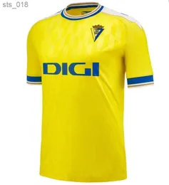 Camisas de futebol 23 24 Cádiz Cf 2023 2024 Lozano Alex Bodiger Juan Cala Camiseta Ascenso A Liga Santander De Carnaval Homens Crianças HomeH240308