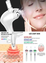 Face Care Devices 5d Facial Lift Microcurrent Massager Led Pon Skin Rejuvenation Antiwrinkle Firming Nano Sprayer Roller44506593377605