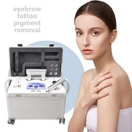 Taşınabilir Pigment Dövme Çıkarma Cilt Gençleştirme Kaş Çamaşır Makinesi ND YAG Lazer Pikosaniye Makinesi