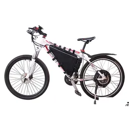 バッテリーオリジナルのebikeトライアングルバッテリー52V 20AH 40AH 250W 350W 500W 1000W 1000W 2000W 3000Wモーター21700セルリチウムイオン滴DHJF8