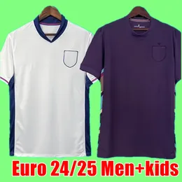 2024 قميص كرة قدم يورو Bellingham 24 25 كرة قدم قمصان Saka Foden England Rashford Sterling Grealish Kane Football Shirt Kids String Kit Sweatshirt Shirt