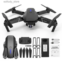 Drones 4K Yüksek tanımlı çift optik akış kamera drone sıcak satış ucuz drone e88 fotoğraf kaydedici uzaktan kumanda oyuncak q240308