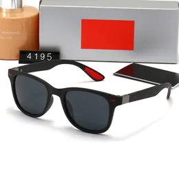 Designer Sonnenbrille Ray Sonnenbrille für Frauen und Männer Neue Unisex Sonnenbrille Modetrend Leisure Travel Holiday 4195 mit Box