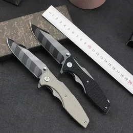 Juli Quality OEM 0393 Pocket Folding Knife CPM-20CV Blad G10 Handle Ball Bearing Fold Outdoor Camping Survival EDC Tactical Fruit Kitchen Knives Tool Tool