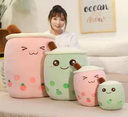 25cm RealLife Bubble Tea Plush Toy Stifted Food Milk Tea Soft Doll Doll Boba Fruit Tea Cup Cush Cushion Toys Toy