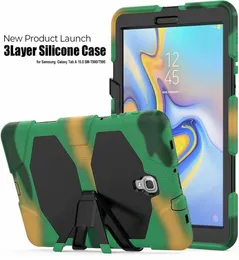 Military Heavy Duty ShockProof Rugged Impact Hybrid Tough Armor Case For SAMSUNG Galaxy Tab A 80 2018 T387 20PCSLOT1286187