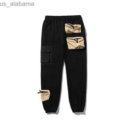 Calças masculinas AG Utility Cargo Pants Multi Pocket Slacks Sports Sweatpants Tide Designer Pant 240308