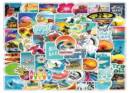New 1050100PCS Summer Sticker Beach Travel Graffiti Surf Stickers DIY for Tablet Water Bottle Surfboard Laptop Luggage Bicycle C9614675