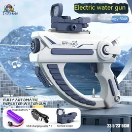 Brinquedos de armas Toys de pistolas de água elétricas repetidora totalmente automática