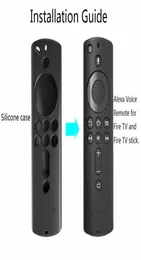 Nowy styl wielokolorowy silikonowy obudowa dla Amazon Fire TV Stick 4K TV 56 -calowy pilot kontrolny ochronna skóra ochraniacza 507153013