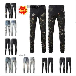 ＃047 Amirirlies Man Imiri CoolGuy Amari Amirs Amirs Amirs Amirs Amirs Am Biker 2024 New Arrivals Jean Mens Luxury Pants Design Clothing Denim Jeans Holes G8ZP