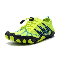 Sapatos de água descalço respirável tênis de pesca de secagem rápida aqua sapatos leves à beira-mar sapatos de praia unisex chegada 240226