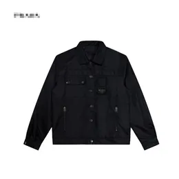 Pra2024 New Designer Brand Workwear Jackets with Multi Pocket Functional Jackets black jacket Birthday Gift Valentine's Day Gift