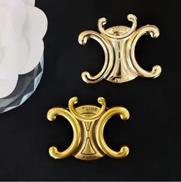 S Classic Design Brouches Fashion Women Gold Crystal Brooch Suit Pin Pin Jewelry Decoration Accessories عالية الجودة 20style