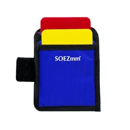 Soezmm Volleyball Referee Card SRFC1 Red and Yellow Cards Officiell storlek 10x15cm utsedd straffutrustning för match 240301