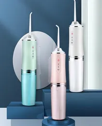 2021 Electric Oral Irrigators Folning Device Portable Dental Cleaning Hushåll Rengöringsvatten mellan tänderna som tandtrådar Instr3424343
