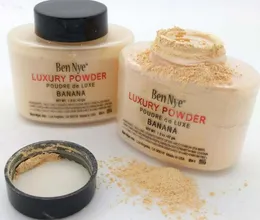 Drop Ben Nye Luxury Powder 42G Nytt naturligt ansikte Löst pulver Vattentät näringsrika banan Lätt långlastande smink FAC7877686