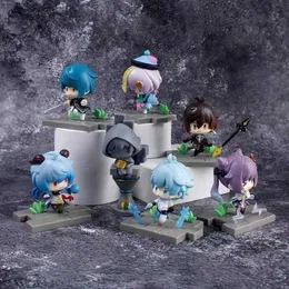 Action Toy Figures Action Toy Figures Genshin Impact Anime Figure Liyue Battlefield Heroes Theme 2 Figurine Kawaii 230724 240308