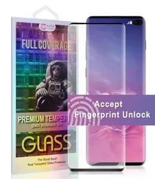 Hüllenfreundlicher Kantenkleber-Displayschutz für Samsung S22 Note 20 Ultra S21 S200 PLUS, vollständige Abdeckung aus gehärtetem Glas, 3D-gebogenes Surfac9738162