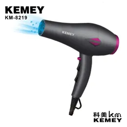 ヘアドライヤー3500W強力な電気ブロードライヤーKemey KM-8219エアヘアドライヤーモデリングバーバーサロンツールヘアドライヤーセット240227