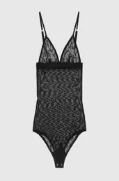 Textilbokstäver tyll spetsar bodysuit korsetter mode broderade underkläder kvinnor bekväma andningsbara bodysuits pool spa strand b9080945