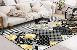Nordic Carpets for Living Room Floor Bedroom Rugs Modern Geometric Large Area Rug Home Carpet Floor Door Mat Decoration1424796