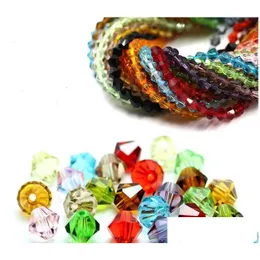 크리스탈 도매 4mm 패싯 수정 유리 5301 Be Beads Jewelry Diy U Pick Drop Delivery Jewelry Looke Beads DH4DS