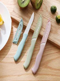 High Quality Mini Ceramic Knife Plastic Handle Kitchen Knife Sharp Fruit Paring Knife Home Cutlery Kitchen Tool Accessories XVT0377589104