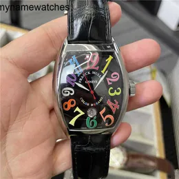 Relógio suíço Franck Muller Relógios Automáticos Frank Mullerfamulan 8880 Caracteres Coloridos Pretos Mecânicos Masculinos