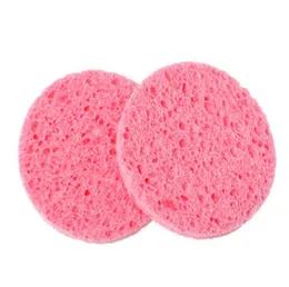 Natural Wood Fiber Face Wash Cleansing Sponge Beauty Makeup Tools Accessories Round Watermelon Red 70 cm Dia96666487