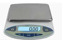 5 kg x 001 g Lab Analytical Digital Balance Scale Jewellery Electronics sagte mit LCD-Display-Gewichtssensor3650411