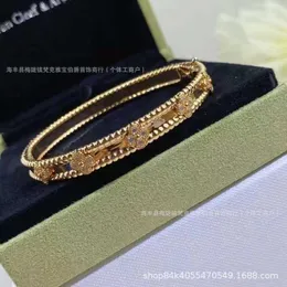 Designer bangle doce vancf pulseira jade v-ouro caleidoscópio colar feminino anel luz luxo 18k trevo pulseira clavícula pulseira xujs