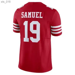 Camisas de futebol Samuel Jerry Rice Fred Warner Brock Purdy Christian Mccaffrey Talanoa Hufanga Joe Montana Brandon Aiyuk RonnieH240308