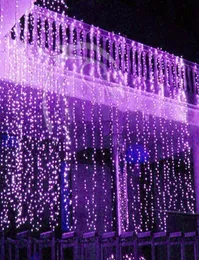 Curtain lights christmas lights 103m 104m 105m LED Twinkle Lighting xmas String Fairy Wedding Curtain background Party Christma7925437