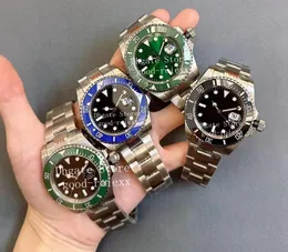 41mm Men's U1F Watch Automatic 2813 Sport Watches Men U1 Maker 126610 Blue Green Ceramic Bezel 904L Steel Luminous 124060 Wristwatches 126619 Calendar