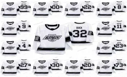 Трикотажные изделия Los Angeles Kings 90-х Era Heritage 2022 32 Джонатан Квик Анз Копитар Дастин Браун Яфалло Даути Кэмпбелл Ковальчук Turcotte9471314