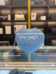 2024 Borsa da amore originale in vera pelle di alta qualità, serie da donna di inizio primavera, marca famosa, versione più alta