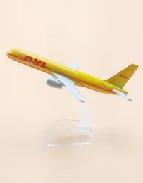 16 cm stop metalowy Air DHL B757 Airlines Airplane Model Boeing 757 Airways samolot Stand Diecast Aircraft Prezenty Y2001043530550