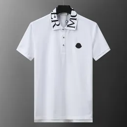 2New Fashion London England Polos قمصان رجال المصممين بولو قمصان الشارع العليا تطريز 7T قميص الرجال الصيف القطن غير الرسمي T-Artsq236