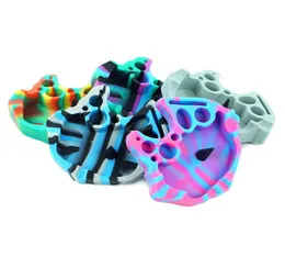 51Quotsilicon Ashtray Ecofringly Colorfull Silicone Rubber Unbreakable高温耐火四角