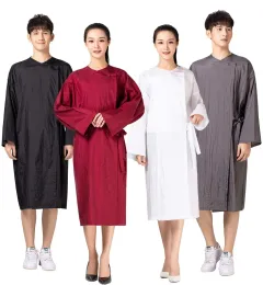 Dresses Salon Client Gown Robe Crepe Large Smock Kimono Hairdressing Cape Beauty SPA Hotel Barber Guest Clothes Nightgown Wrap Apron