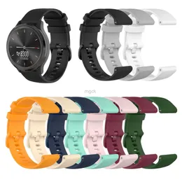 As bandas assistirem Silicone Silicone Straps Watchband Bracelet Pulseira pulsea de pulseira esportiva de pulseira esportiva para Garmin Recursion 245 18mm Smart Watch Band 240308