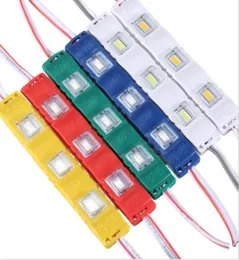 وحدة LED 5730 SMD 3leds أبيض دافئ أبيض أبيض أخضر اللون الأزرق المضاد للماء مصباح الإعلان DC 12V Whole887471