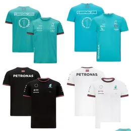 Abbigliamento da motociclista T-shirt da corsa F1 Nuova squadra a maniche corte Personalizzazione dello stesso stile Consegna di consegna Automobili Motociclette Motore Dhy7A